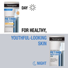 Neutrogena Rapid Repair SPF 30 + Retinol Facial Moisurizer Set, 1 oz