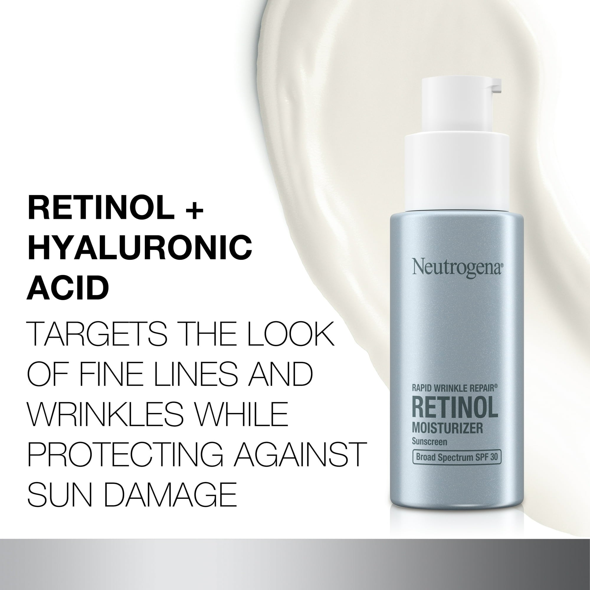 Neutrogena Rapid Repair SPF 30 + Retinol Facial Moisurizer Set, 1 oz