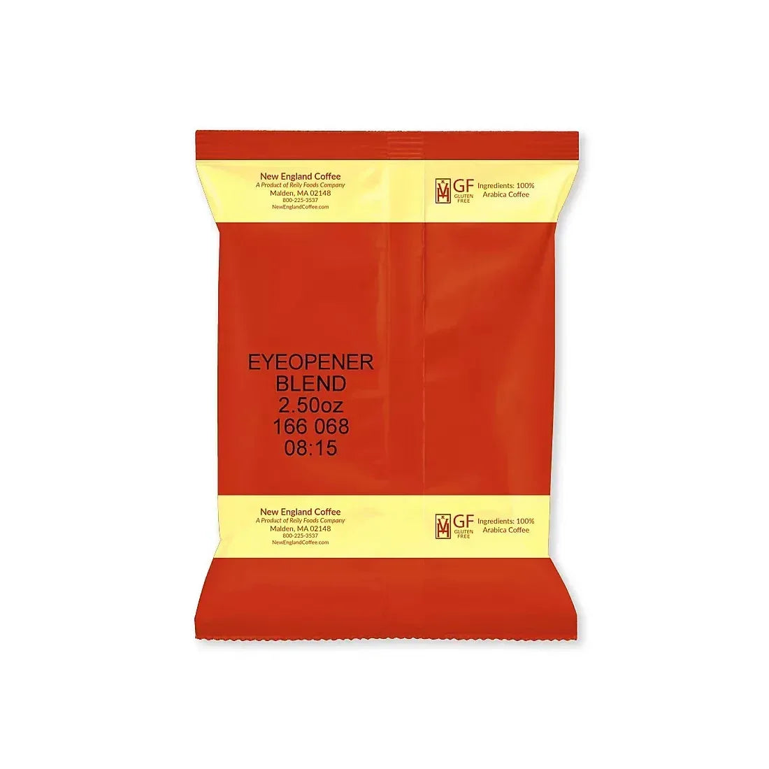 New England Coffee Eye Opener Ground Coffee Individual Packs, 42 pk./2.5 oz.