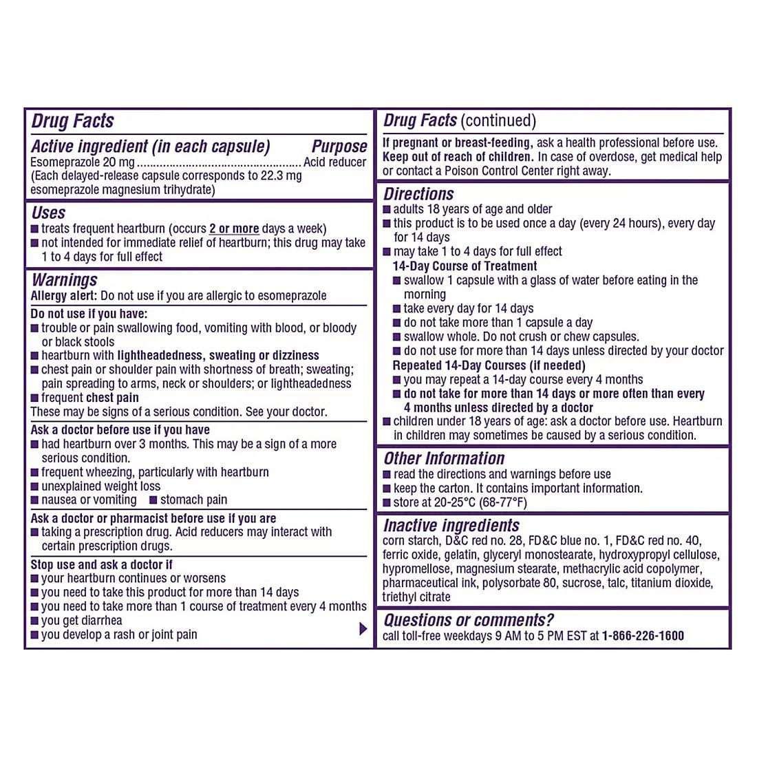Nexium 24HR Acid Reducer, 42 Count
