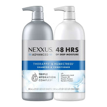 Nexxus Therappe & Humectress shampoo and conditioner set with 48 hrs moisture, 32 fl oz