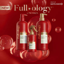 Nexxus Fullology strengthening conditioner set of three bottles with gold pumps