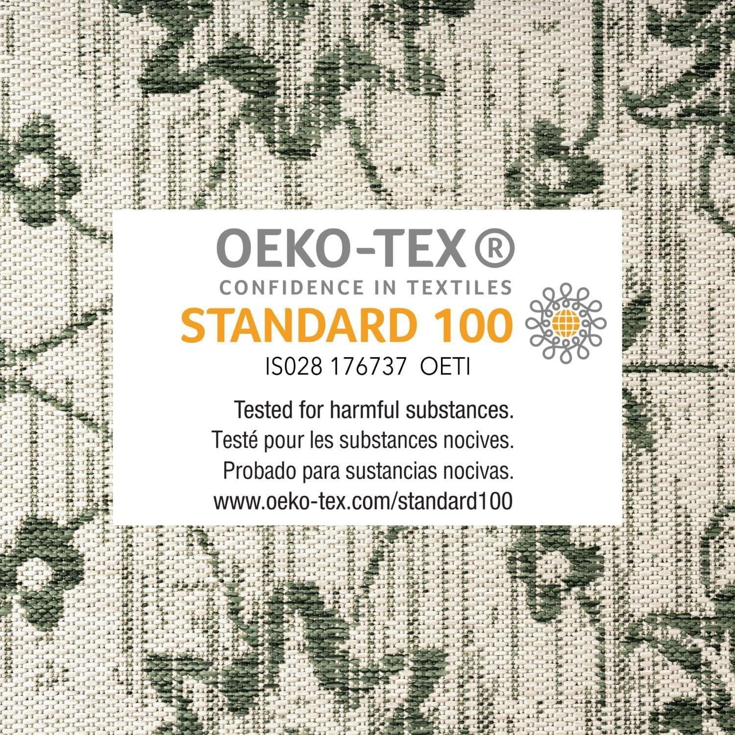 Nicole Miller New York Patio Country Ayala Botanical Floral Indoor/Outdoor Area Rug