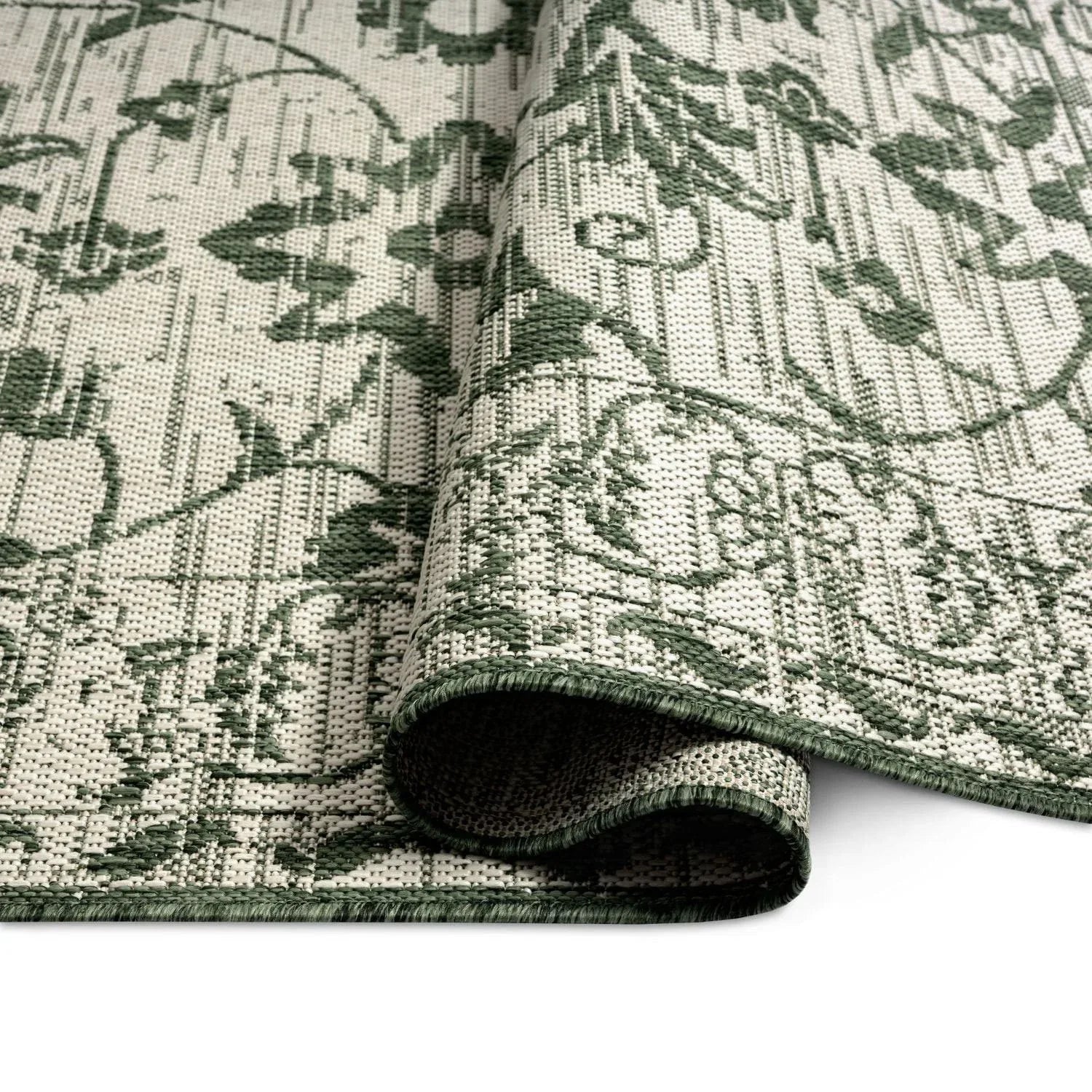 Nicole Miller New York Patio Country Ayala Botanical Floral Indoor/Outdoor Area Rug