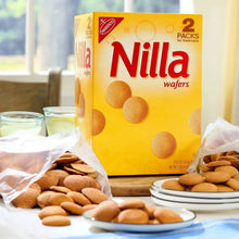 Nilla wafers cookie box showing 2 packs for freshness