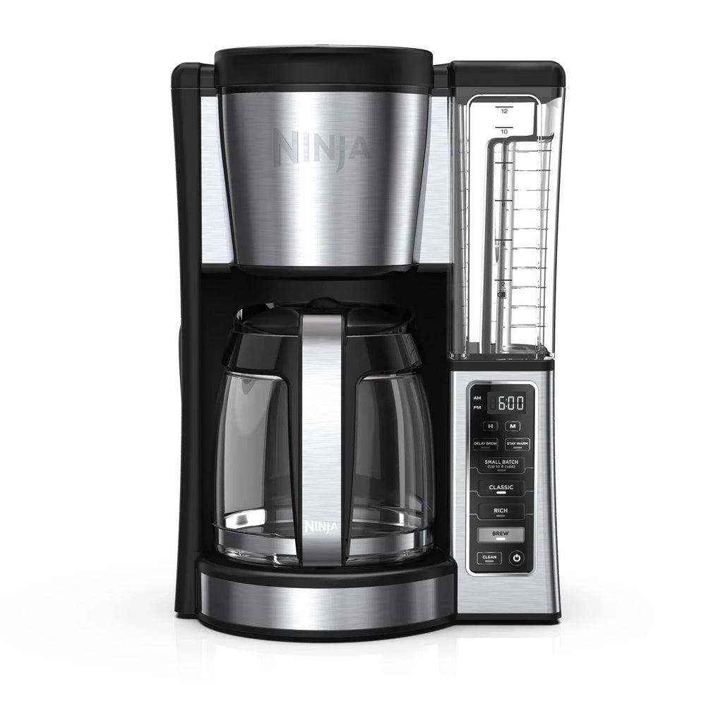 Ninja 12-Cup Programmable Coffee Brewer, 2 Brew Styles, Adjustable Warm Plate, 60oz Water Reservoir, Black/Stainless Steel, CE250 - USA MEGA SHOP
