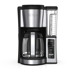 Ninja 12-Cup Programmable Coffee Brewer, 2 Brew Styles, Adjustable Warm Plate, 60oz Water Reservoir, Black/Stainless Steel, CE250 - USA MEGA SHOP