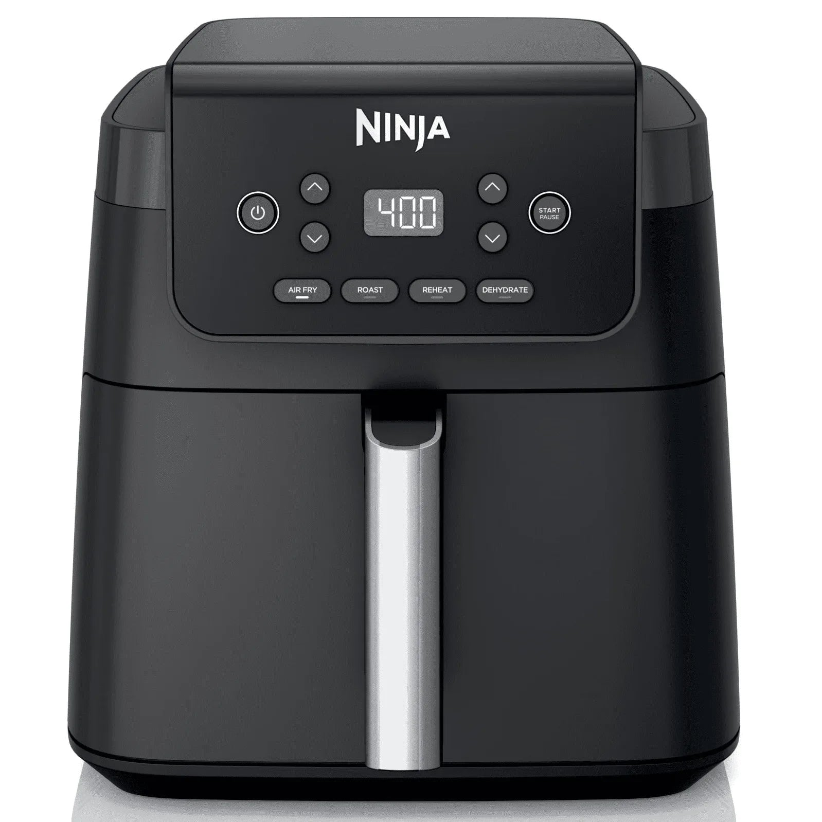 Ninja Pro 3-in-1 Air Fryer, XL 5-Qt Basket, 3 Functions, Air Crisp Technology, Non-Stick, Crisper Plate, AF140 Black - USA MEGA SHOP