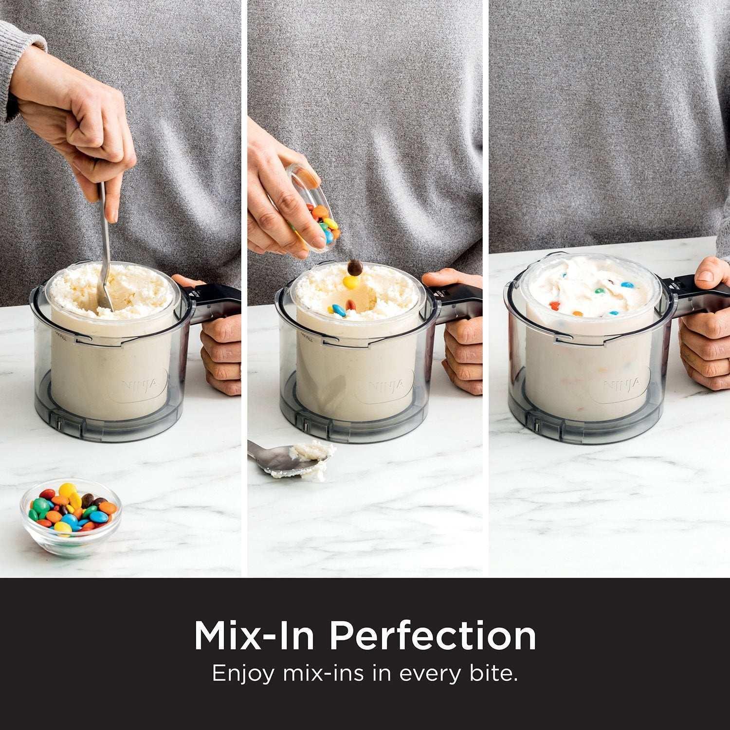 Ninja CREAMi 7-in-1 Ice Cream & Sorbet Maker with Additional Pints