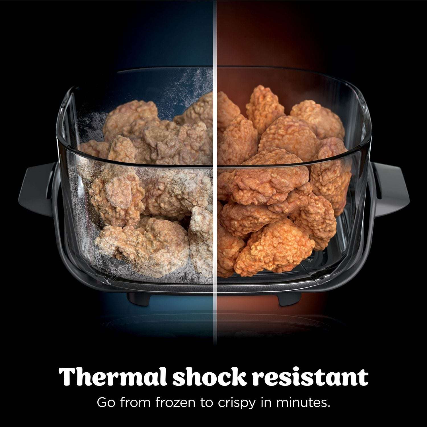 Ninja Crispi 4-in-1 Portable Glass Air Fryer Cooking System