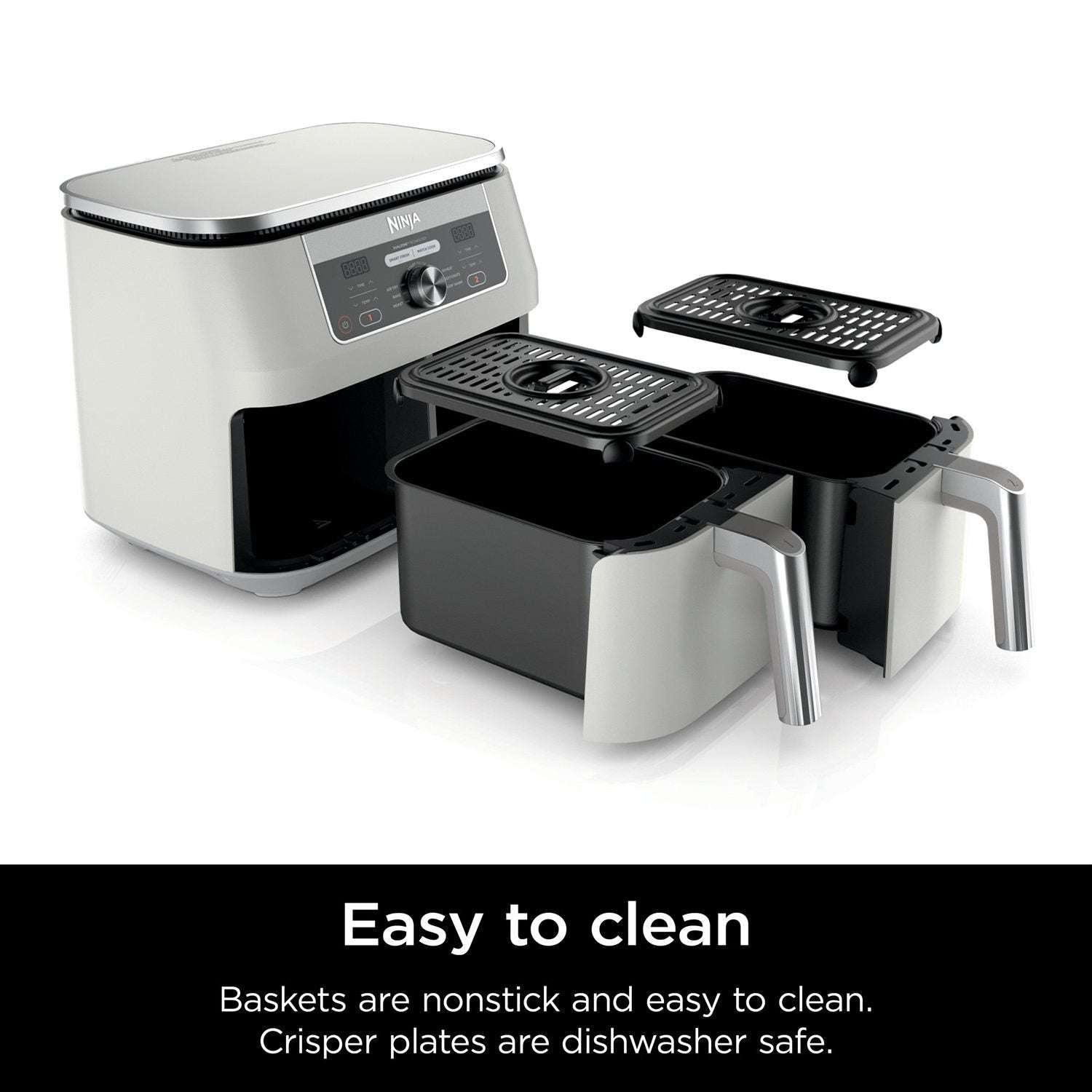 Ninja Foodi 6-in-1, 8-Quart 2 Basket Air Fryer with DualZone Technology