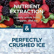 Fruit and crushed ice graphic with ice-cooling splash background