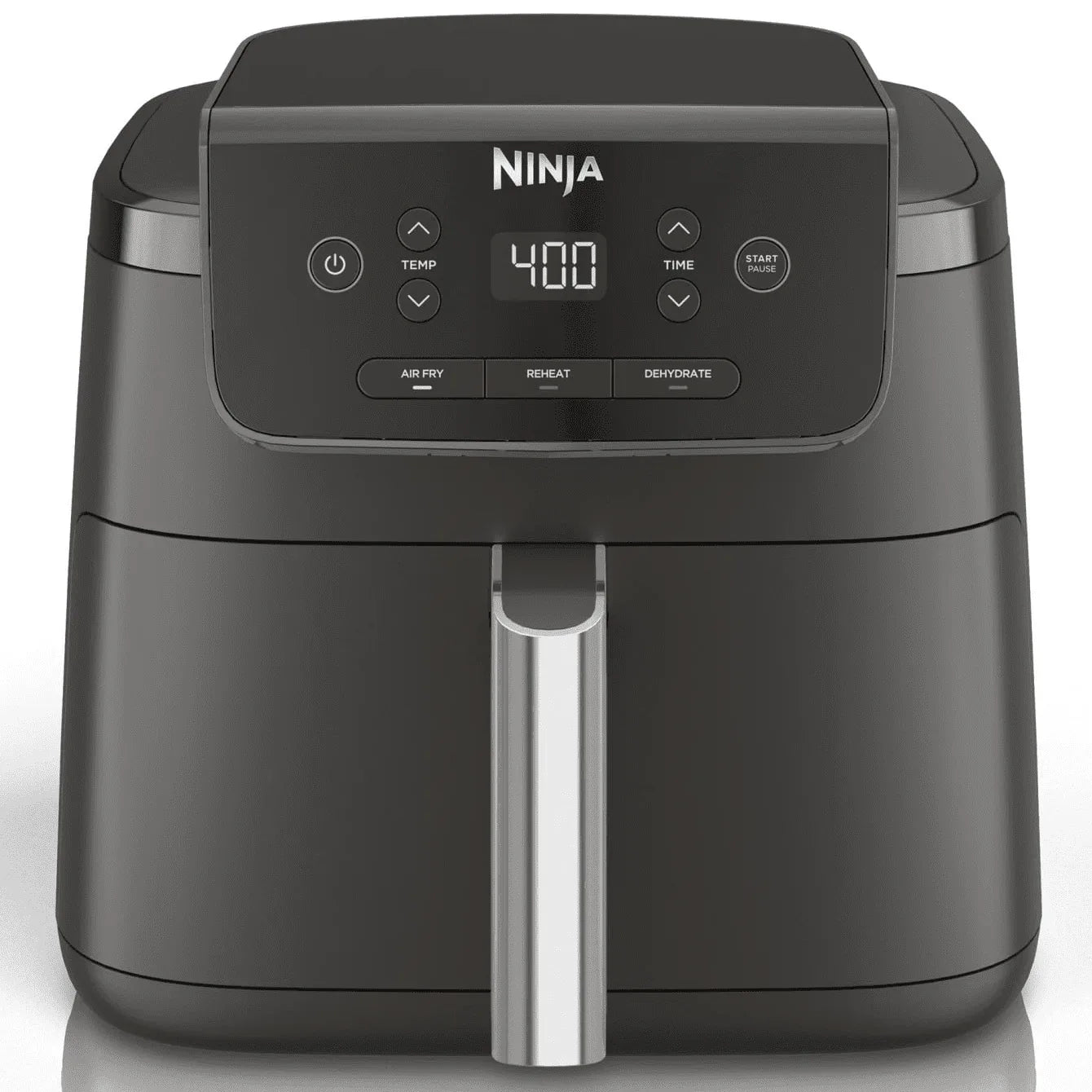 Ninja Pro 3-in-1 Air Fryer, XL 5-Qt Basket, 3 Functions, Air Crisp Technology, Non-Stick, Crisper Plate, AF140 Black - USA MEGA SHOP