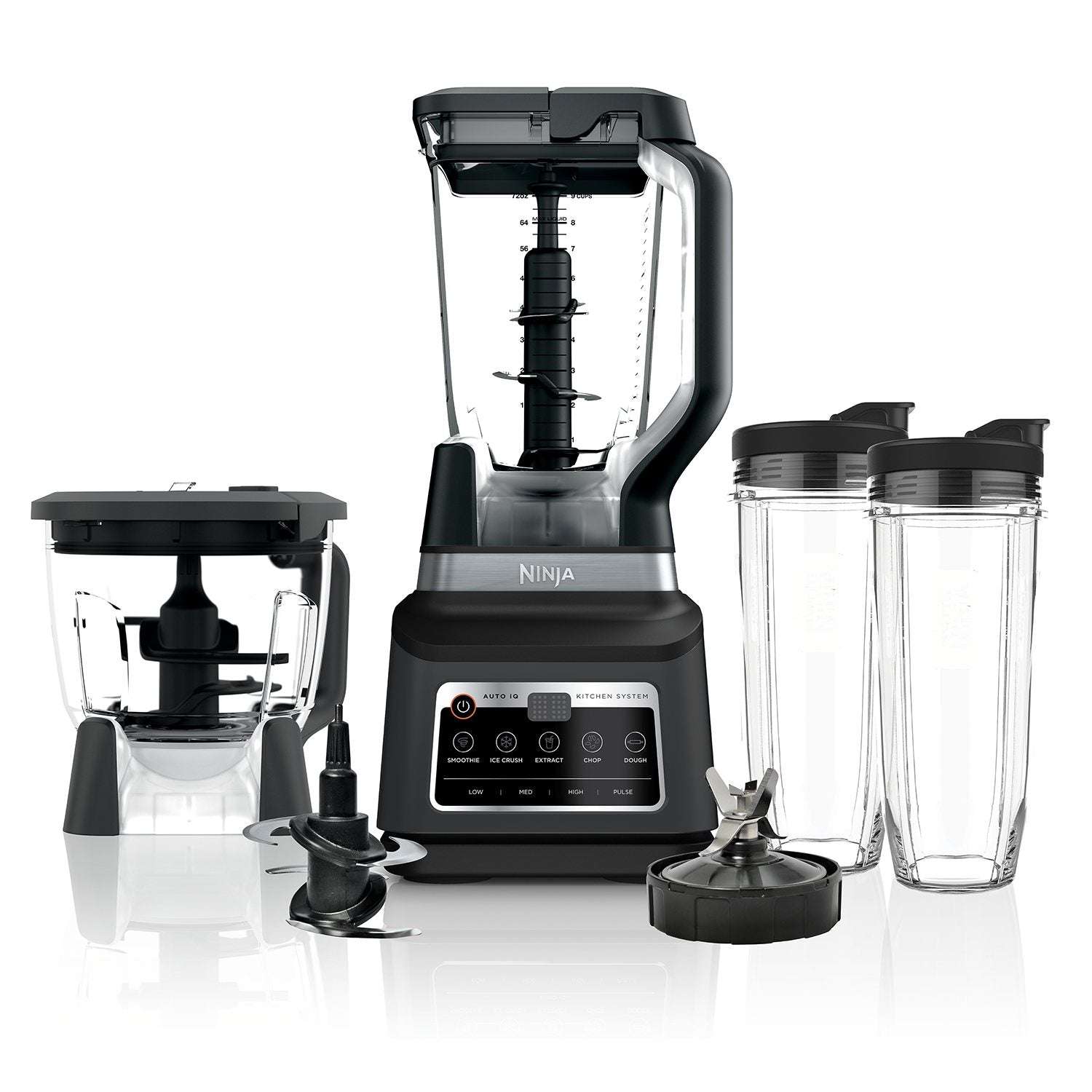 Ninja Professional Plus Kitchen System Blender and 8-Cup Food Processor with Auto-iQ