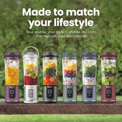 Ninja Blast 18oz Portable Blender : Cordless Personal Smoothie Blender, Stainless Steel Blades, Dishwasher-Safe