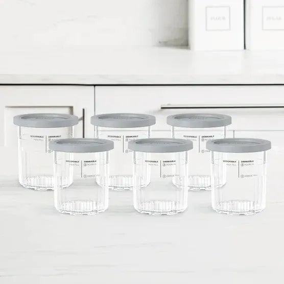 Ninja CREAMi XL 24oz Tubs and Lids, 6-pack