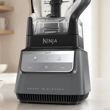 Ninja CRUSHiQ blender base with illuminated Auto-iQ settings panel