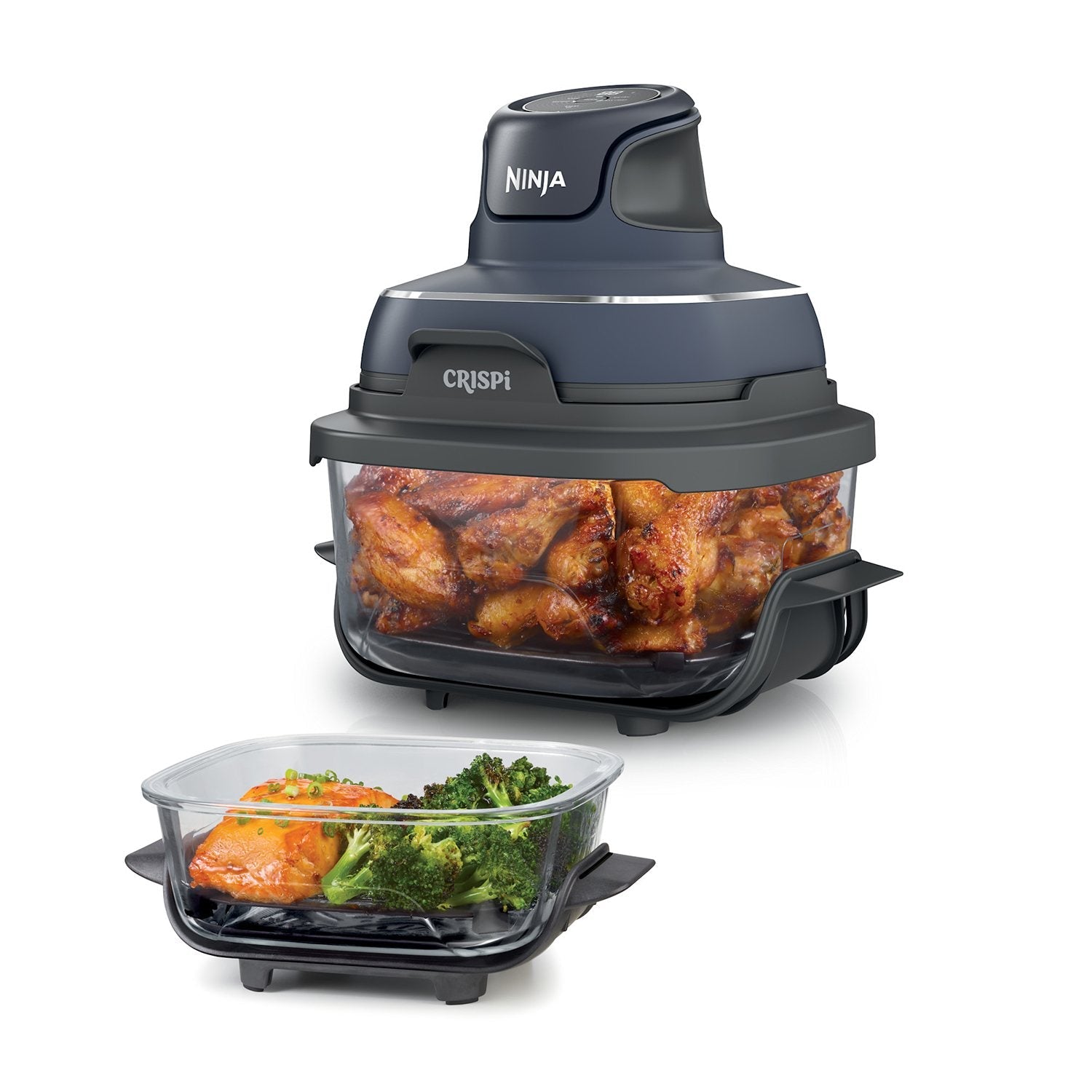 Ninja Crispi 4-in-1 Portable Glass Air Fryer Cooking System