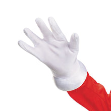 White fabric gloves for child Mario costume, single hand