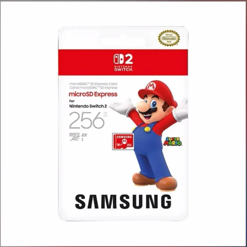 Nintendo Switch 2 Samsung microSD Express Card 256GB for Nintendo Switch 2 - USA MEGA SHOP