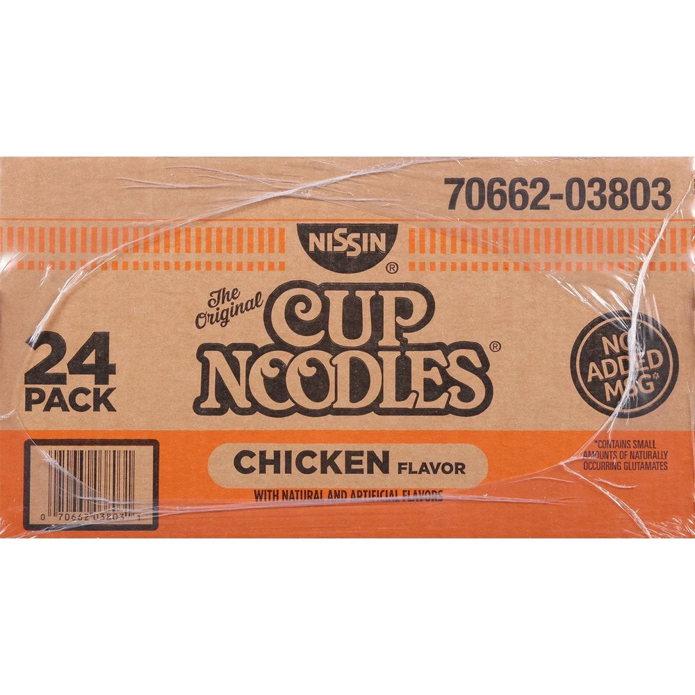 Nissin Cup Noodles, Chicken Flavor 2.25 oz., 24 ct. - USA MEGA SHOP
