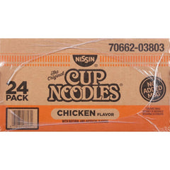 Nissin Cup Noodles, Chicken Flavor 2.25 oz., 24 ct.