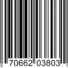 Cup Noodles chicken flavor carton barcode label