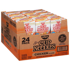 Nissin Cup Noodles, Chicken Flavor 2.25 oz., 24 ct. - USA MEGA SHOP