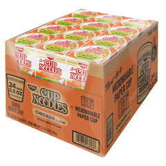 Nissin Cup Noodles, Chicken, 2.5 oz, 24-count - USA MEGA SHOP