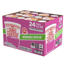 Nissin Cup Noodles shrimp 24-pack microwavable paper cup carton