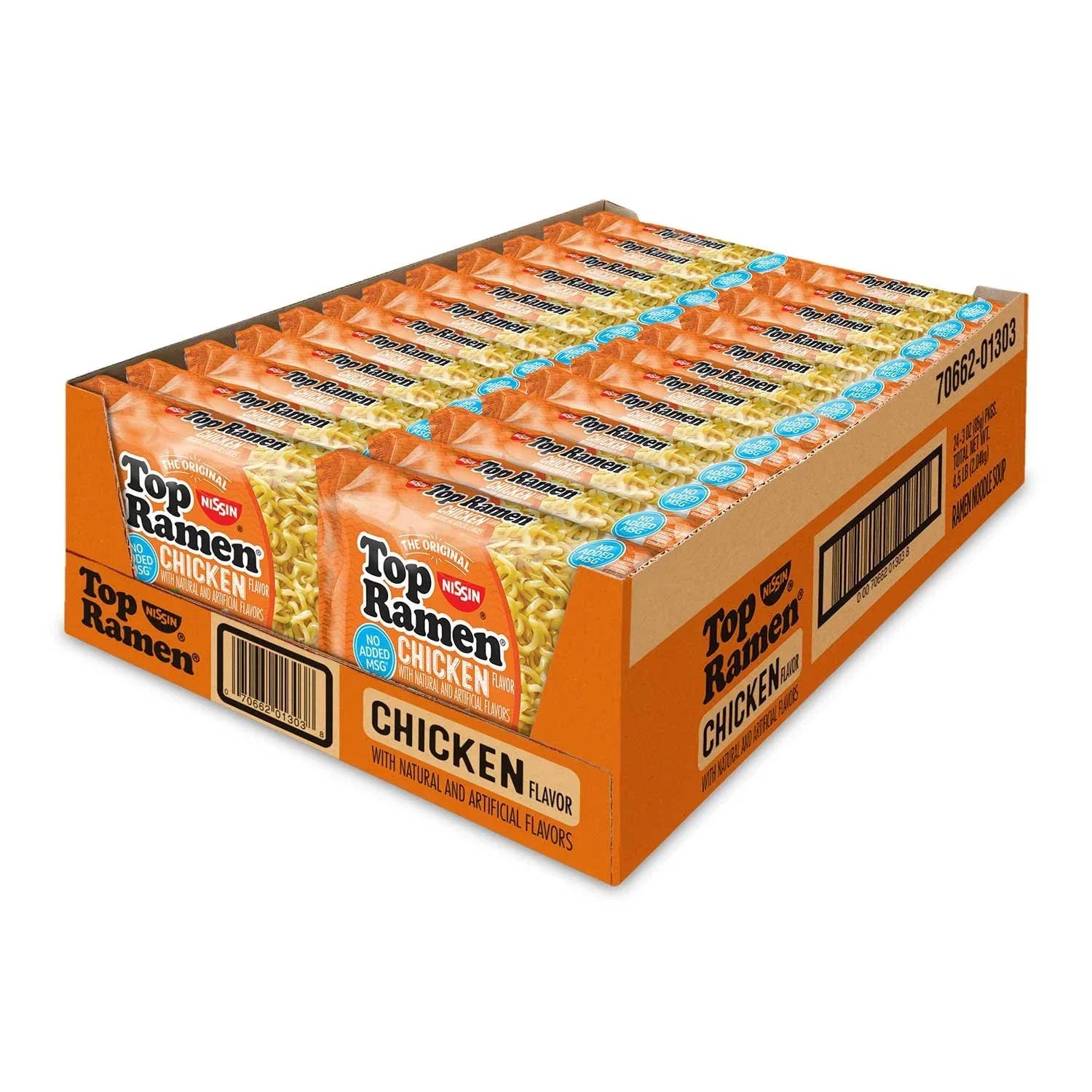 Nissin Top Ramen Chicken Noodle Soup, 3 oz., 24 pk. - USA MEGA SHOP