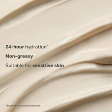 No7 Restore & Renew face & neck cream swatch, smooth light beige texture