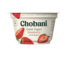 Chobani Greek Yogurt Strawberry on the Bottom cup