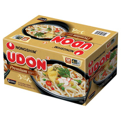 Nongshim, Udon Noodle Soup Bowl, 9.73 oz, 6-Count