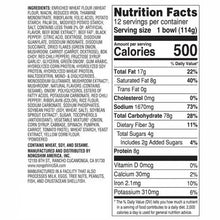 Nutrition Facts panel for Shin Ramyun noodles: calories, fat, carbs, protein