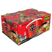 Nongshim Shin Ramyun spicy instant noodle cups, 12-count box set