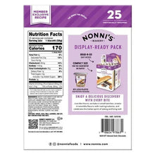 Nonni’s almond dark chocolate biscotti display pack, 25 individually wrapped