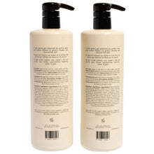 Nopalera cactus shower gel bottles with beige pump backs, product info label