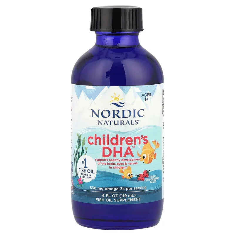 Nordic Naturals, Children's DHA™, Ages 1+, Strawberry