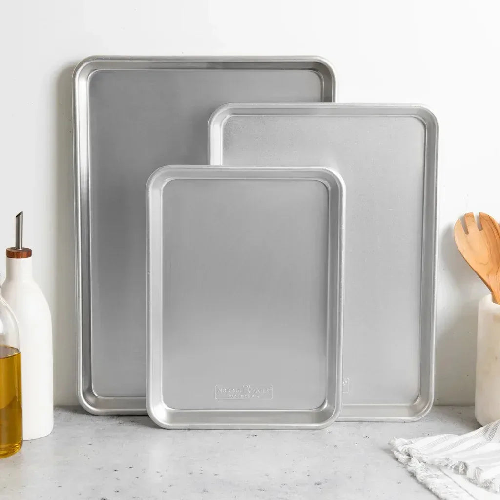 Nordic Ware Naturals 3-piece Baking Sheet Set