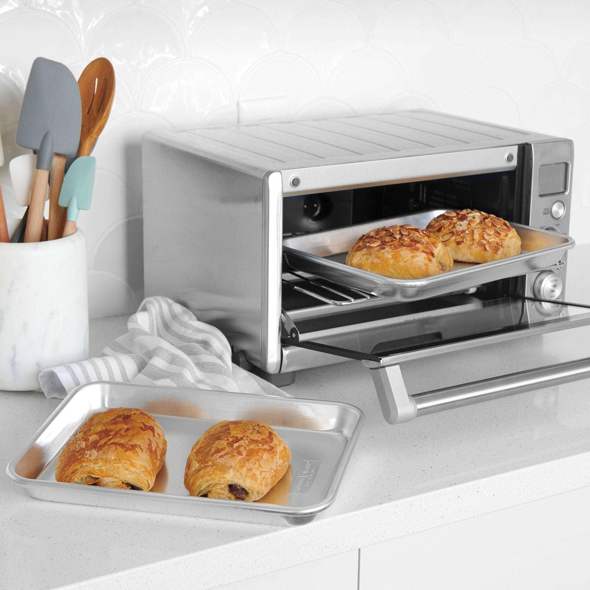 Nordic Ware Naturals Aluminum 1/6 Sheet Pan, 4-pack - USA MEGA SHOP