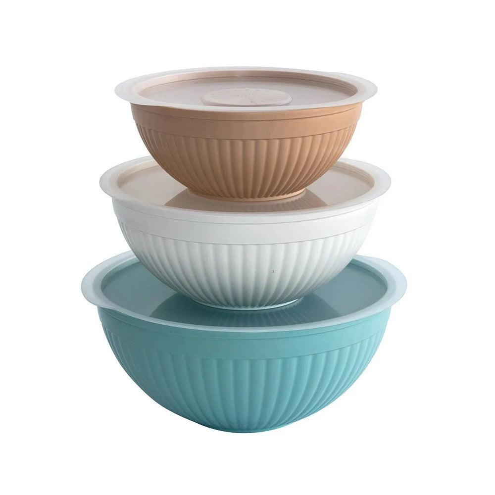 Nordic Ware 10-Piece Microwavable Bowl Set with Covers - USA MEGA SHOP