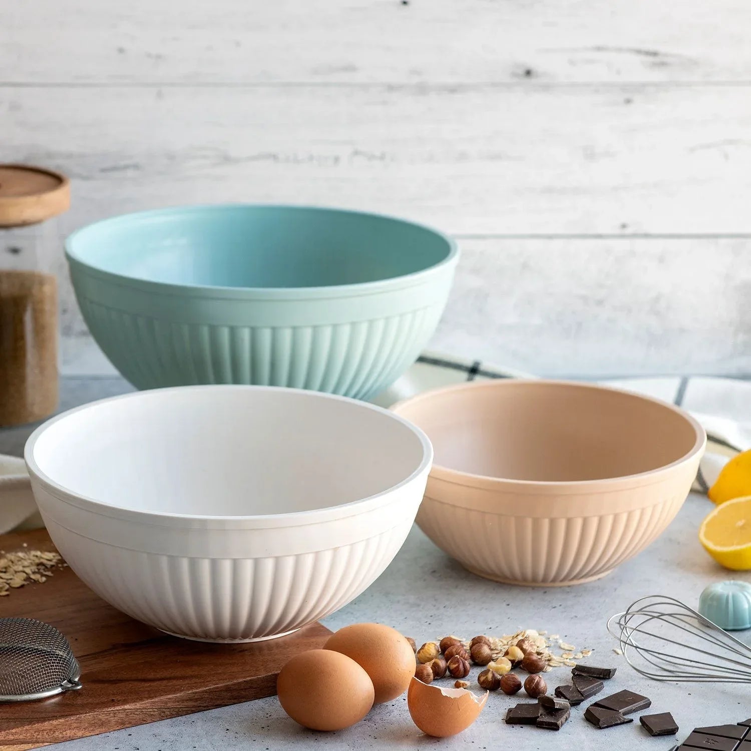 Nordic Ware 10-Piece Microwavable Bowl Set with Covers - USA MEGA SHOP