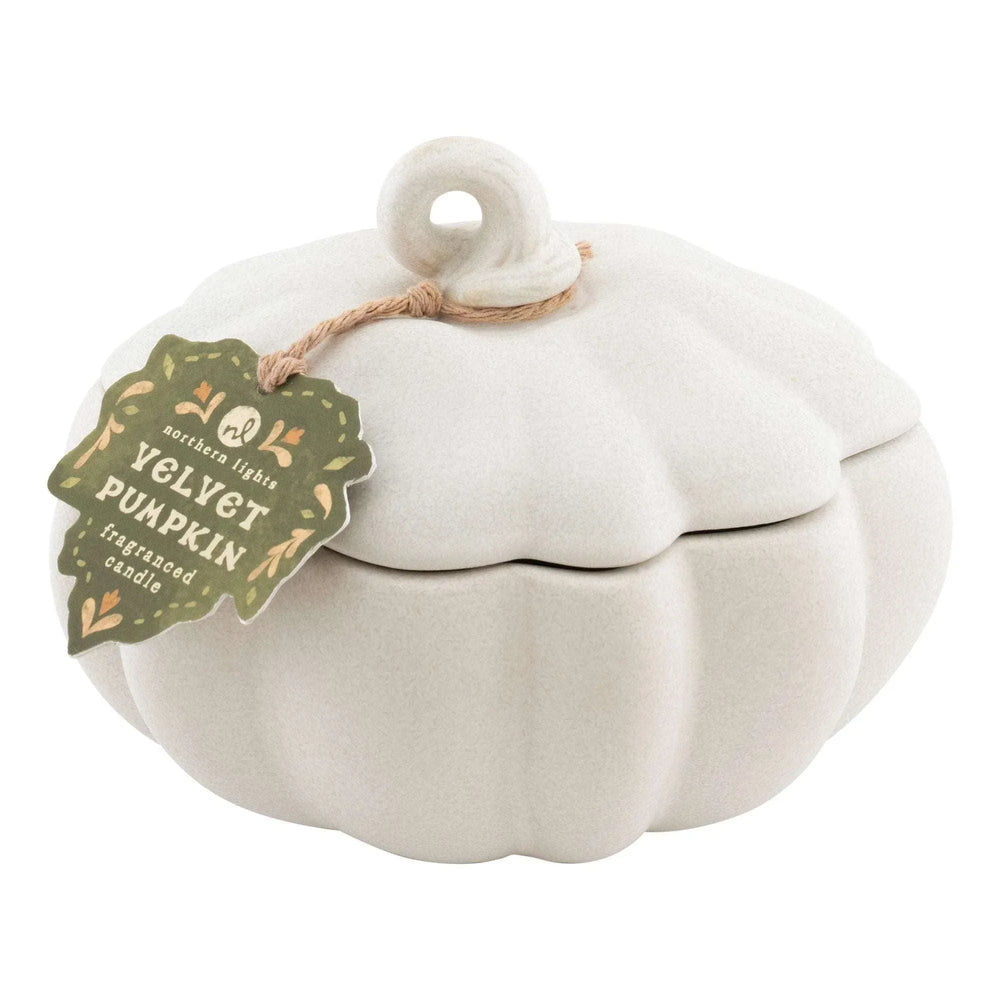 Northern Lights Ceramic 9 oz. Pumpkin Candle - USA MEGA SHOP