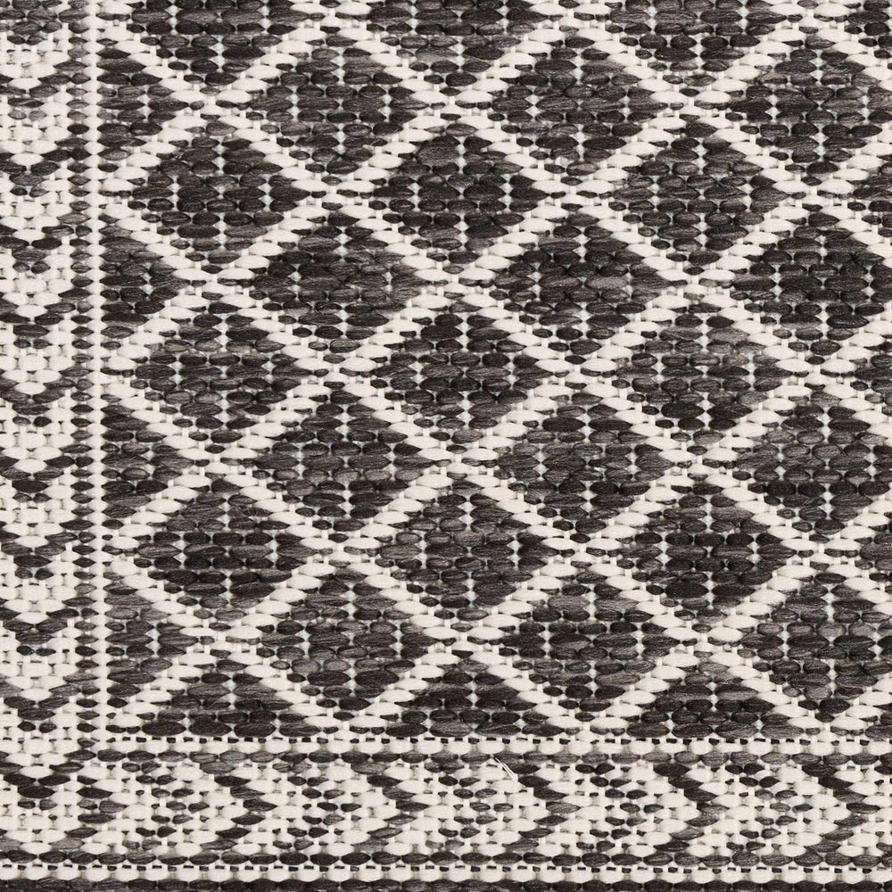Nourison Garden Spring Indoor/Outdoor Rug Collection, Meadow Black - USA MEGA SHOP