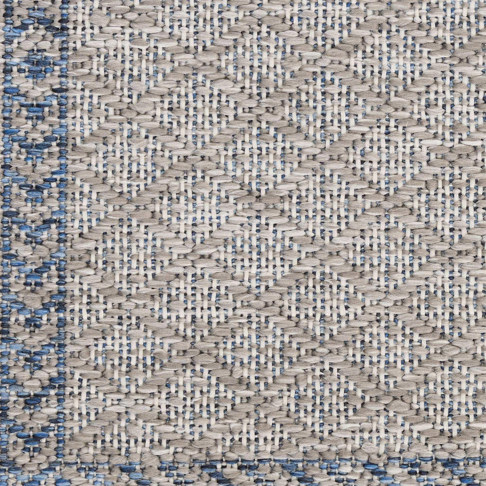 Nourison Garden Spring Indoor/Outdoor Rug Collection, Meadow Gray - USA MEGA SHOP