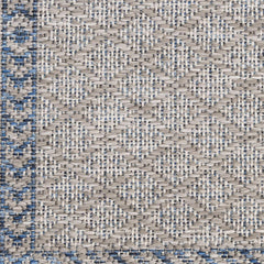 Nourison Garden Spring Indoor/Outdoor Rug Collection, Meadow Gray - USA MEGA SHOP