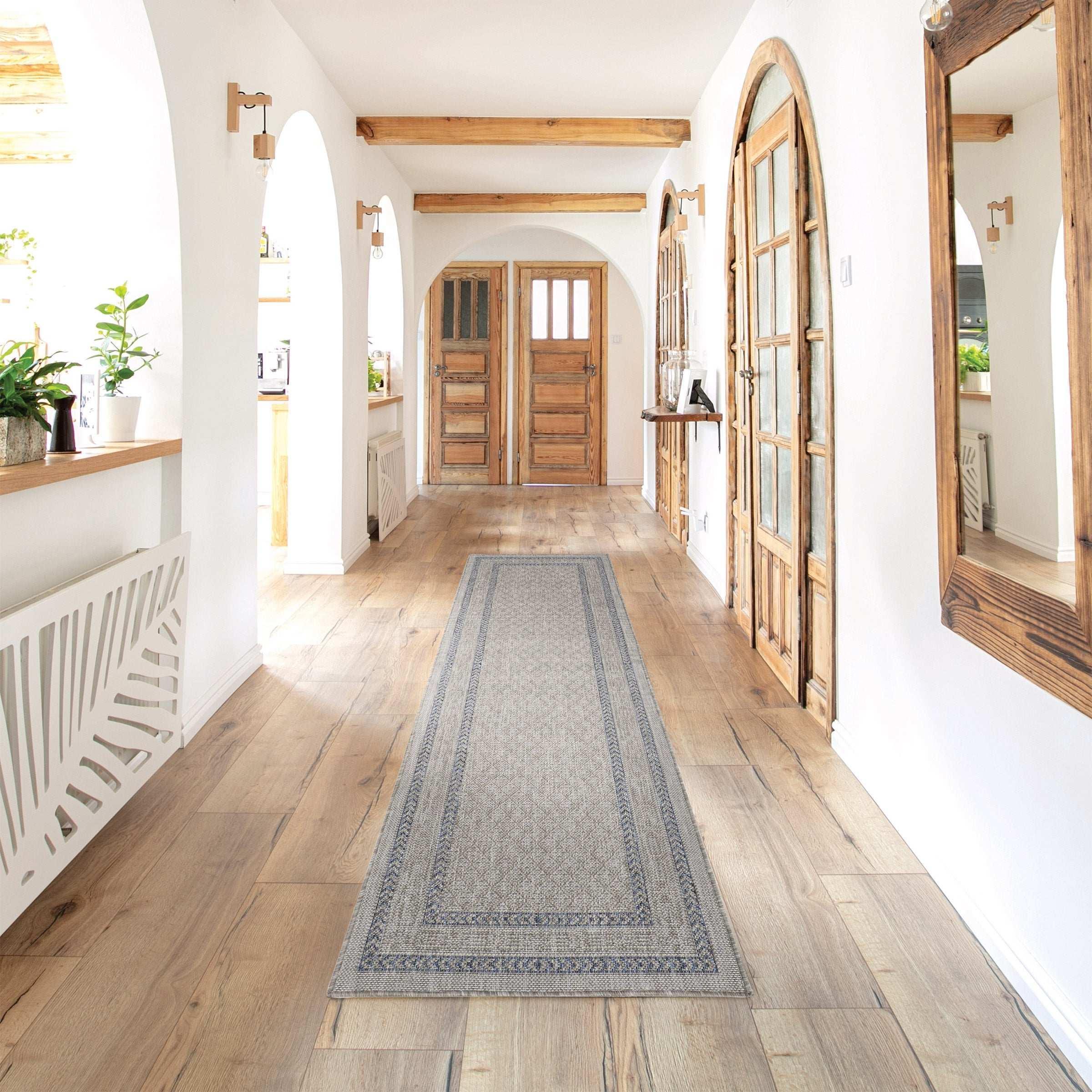 Nourison Garden Spring Indoor/Outdoor Rug Collection, Meadow Gray