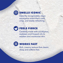 White creamy cleanser texture on sheet, for quick skin cleansing