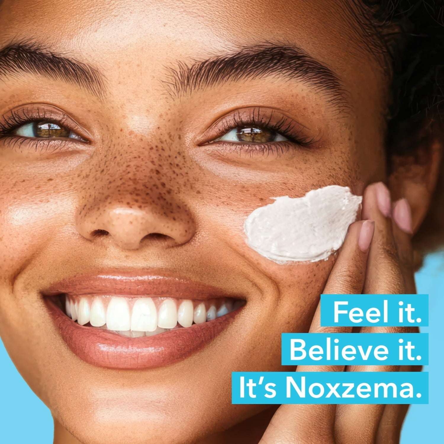 Noxzema Moisturizing Facial Cleanser Cream, Daily Face Cleansing for All Skin Types 12 oz